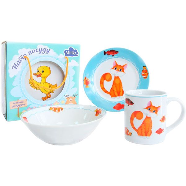 Набор детской посуды Tomas Fisherman Milika