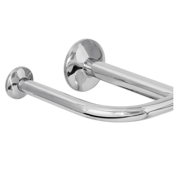 Поручень для ванной комнаты Laris угловой левый