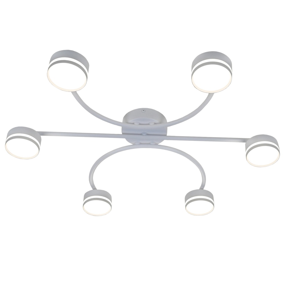 Люстра потолочная Victoria Lighting 6xGX53 белый Currant/PL6 white