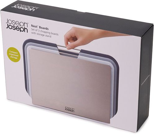 Набор кухонных досок с подставкой Nest 3 предмета 25.9x35.5 см 60147 Joseph Joseph