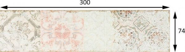 Плитка Cifre Decor Soul Ivory 7,5x30 