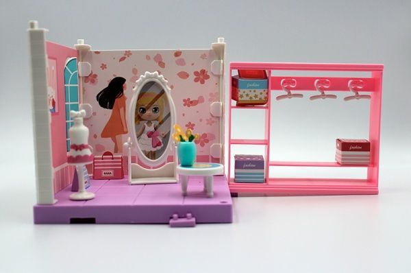 Ігровий набір Funky Toys Затишний куточок. Гардеробна з лялькою FT3106 