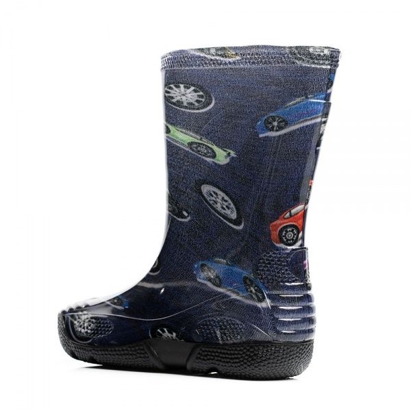 Сапоги резиновые Олдком Cartoon Auto р.29-30 синий 