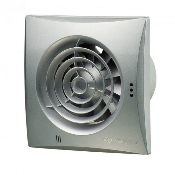 Витяжний вентилятор Вентс 100 Квайт алюм. мат.