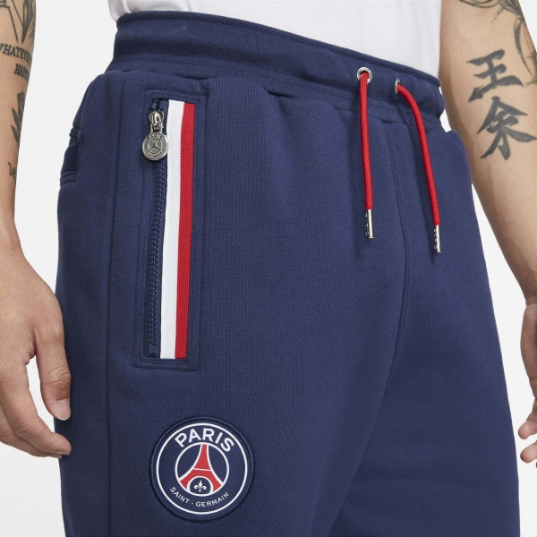 Штани Jordan M J PSG FLC STATEMENT PANT DB6504-410 р. 3XL синій