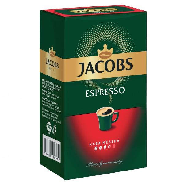 Кофе молотый Jacobs Espresso 450 г