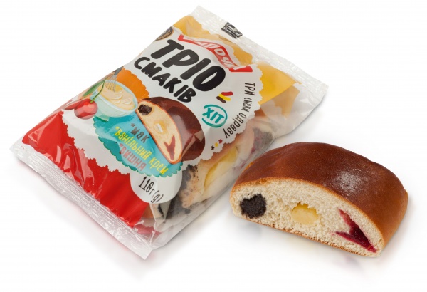 Булочка Кулиничі Тріо смаків
