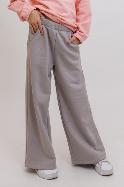 Штани для дівчаток KOSTA д/д р.135–140 сірий 2526-4 