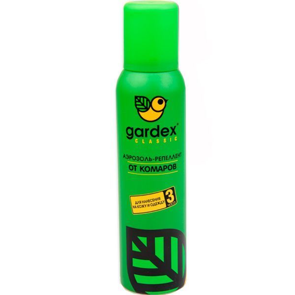 Аэрозоль-репеллент от комаров Gardex Classic 100 мл