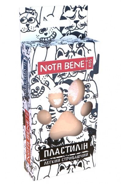 Пластилін легкий стрибаючий 15 г бежевий Nota Bene