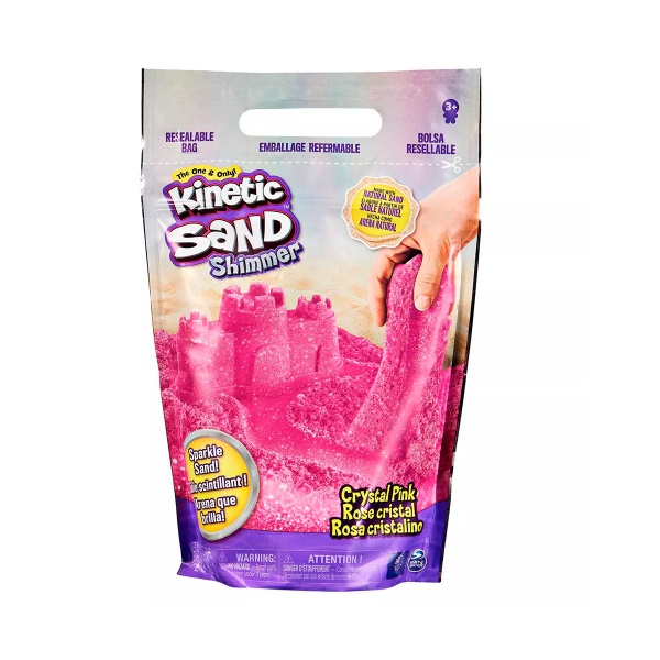 Кинетический песок KINETIC SAND Розовый блеск 71489P