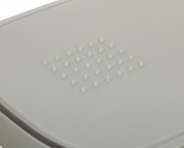 Доска кухонная универсальная 38х24х2.5 см светло-серый Flamberg Smart Kitchen