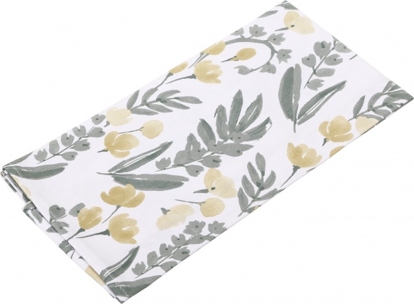 Набір рушників кухонних Asteria 2 шт. 65x45 см Luna сірий із білим 