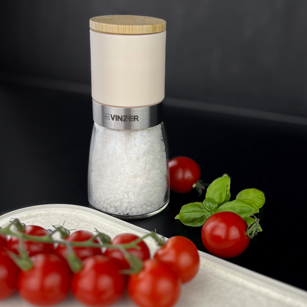Мельница для соли и перца Vinzer 140 мл 50595