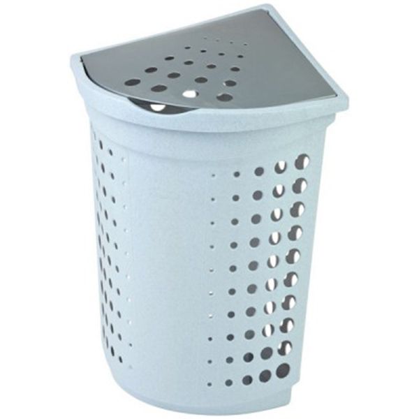 Корзина для белья угловая Curver Victor 40 л серая