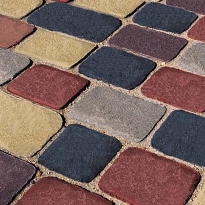 Плитка тротуарна Старе місто 120x120x40 мм червона