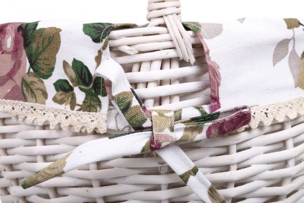 Кошик плетений з текстилем Tony Bridge Basket 35x19/45 см EP19-11F-1 