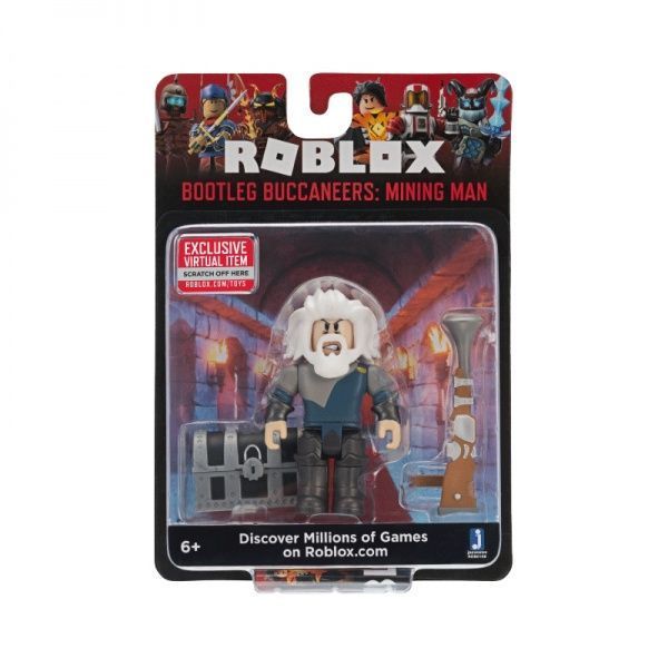 Фігурка колекційна Jazwares Roblox Core Figures Bootleg Buccaneers: Mining Man W6 ROB0198 
