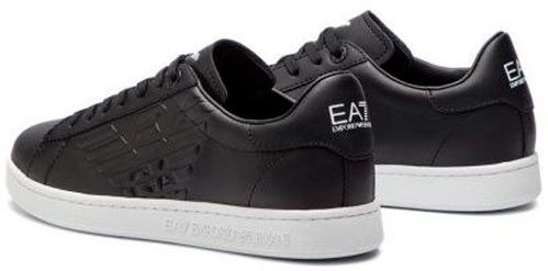 Кросівки EA7 Leather sneaker X8X001-XCC51-00002 р.US 4,5 чорний