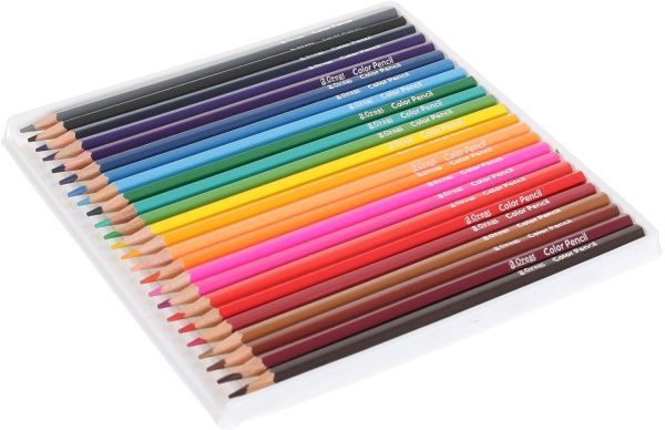 Олівці кольорові Abstraction блакитний 24 шт.