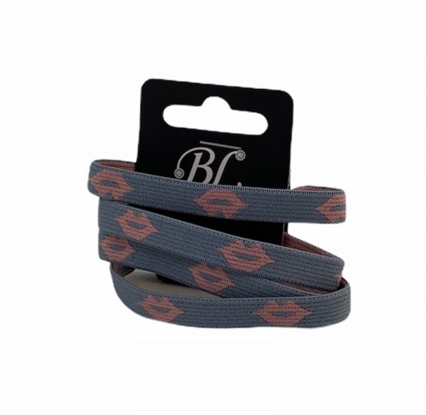 Резинка-браслет Beauty Line губы 405019 (в ассортименте) 4 шт. 