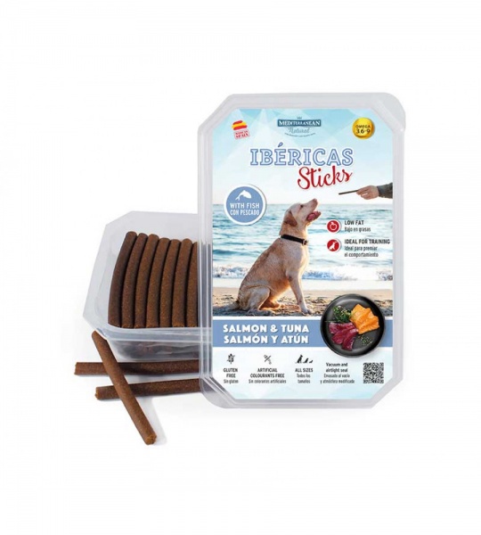 Лакомство Mediterranean Ibericas Sticks лосось и тунец 900 г