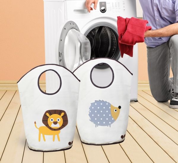 Корзинка с ручками Handy Home CH04 Ёжик 590x330x480 мм