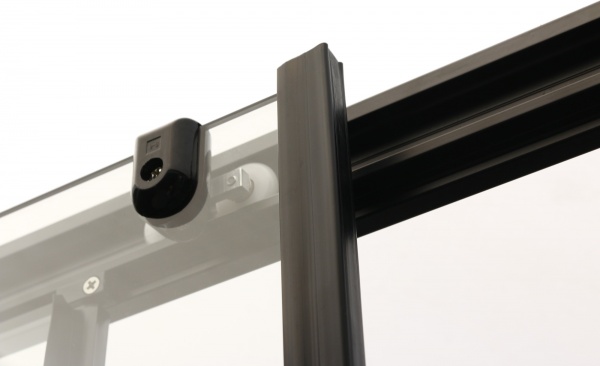 Душове огородження VOLLE Mora Black 90х120х195 см