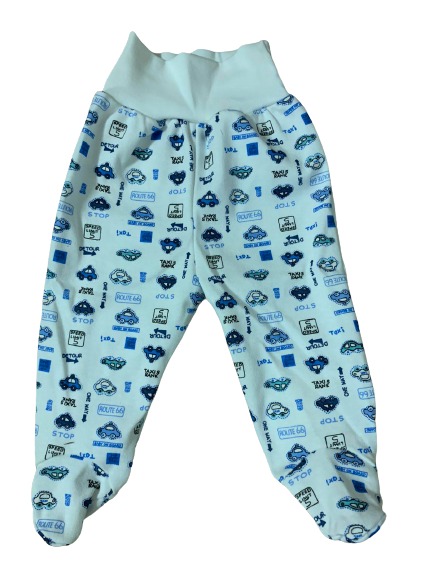 Ползунки ясельные Моя планета машинки р.56 