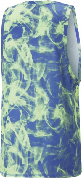 Майка Puma RUN FAVORITE AOP SINGLET M 52314892 р.XL блакитний
