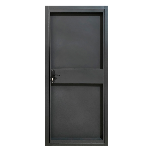 Двери входные Двери БЦ Техно черный 2050x960 мм правый