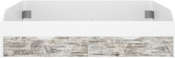 Кровать ПАМП кровать 90x200 см белый 