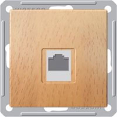 Розетка W-59 RSI-152T-8-86 бук