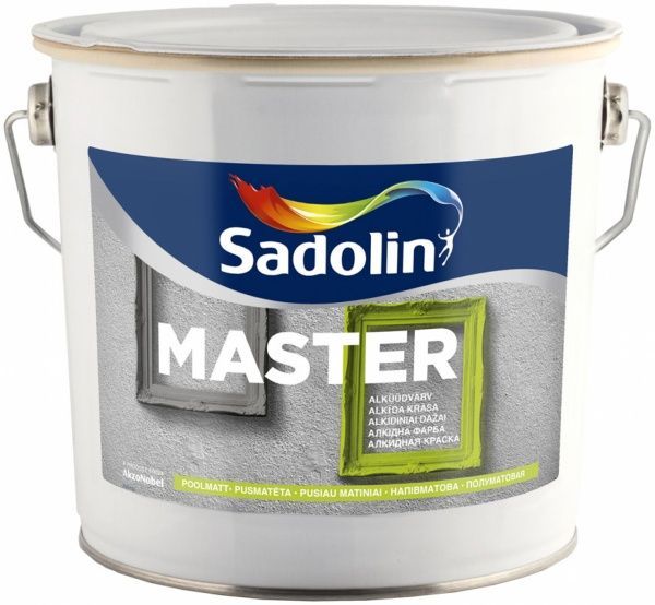 Емаль Sadolin Master 30 WO білий напівмат 2,5л