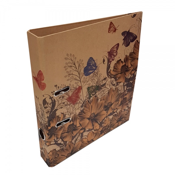 Папка-регистратор А4 50 мм крафт-покрытие в ассортименте iTEM