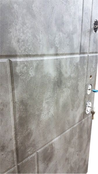 Двері вхідні Булат Максимум 166 сланець темний 2050x950мм праві