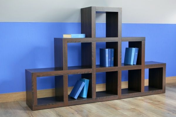 Шафа-тумба Inteo Кубус Гірка 3 1750x1070x290 мм венге 