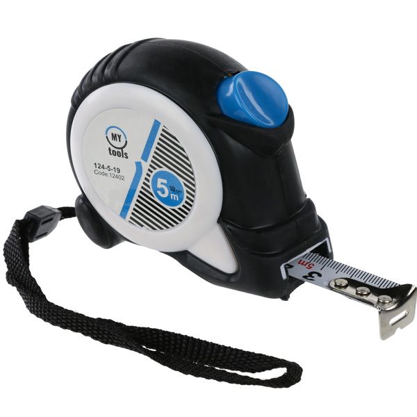 Рулетка вимірювальна Mytools Easy+ 19 мм 5 м