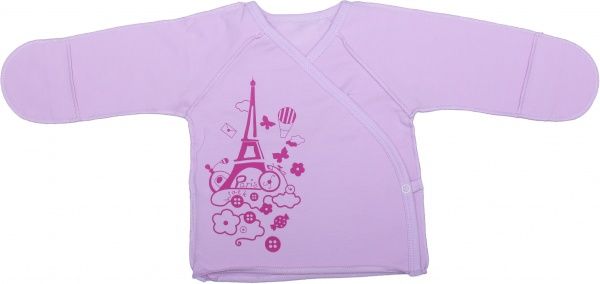 Распашонка детская Модний Карапуз 302-00012-4 р.56 сиреневый 