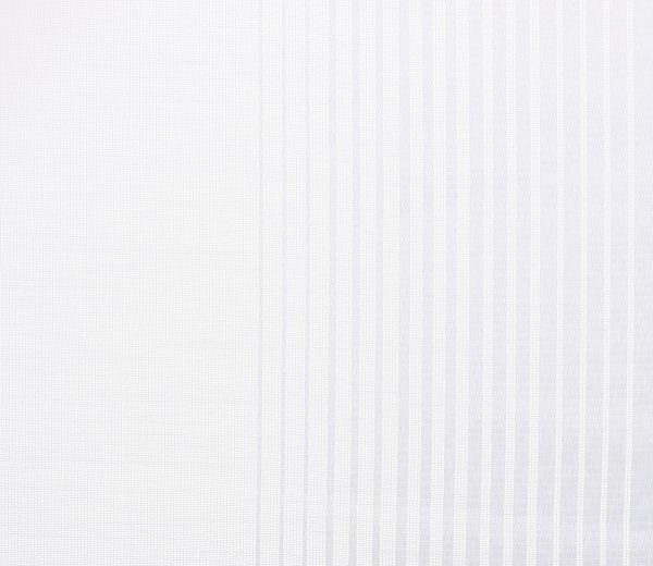 Тканина тюлева смужки на сітці 300 см молочний 