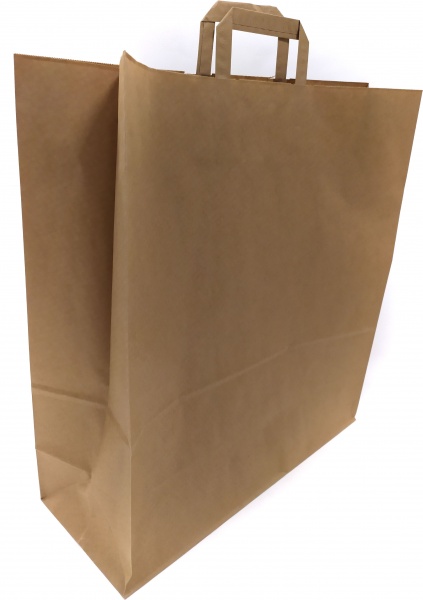 Пакет бумажный 45x17x48 см крафт