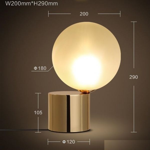 Настольная лампа Altalusse INL-5103T-01 1x40 Вт E27 золото 