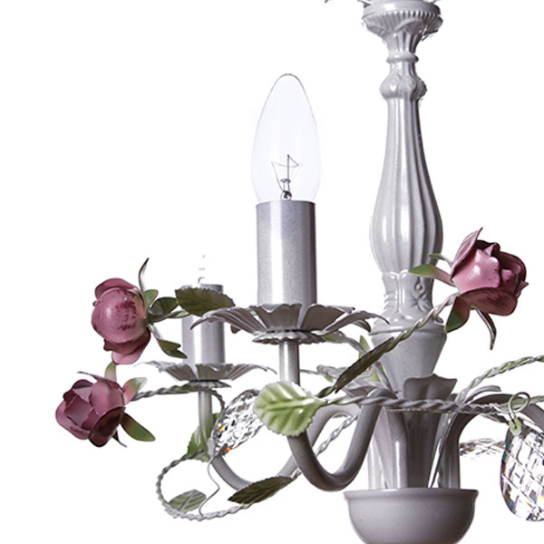 Люстра Vitaluce V1276/3 белая