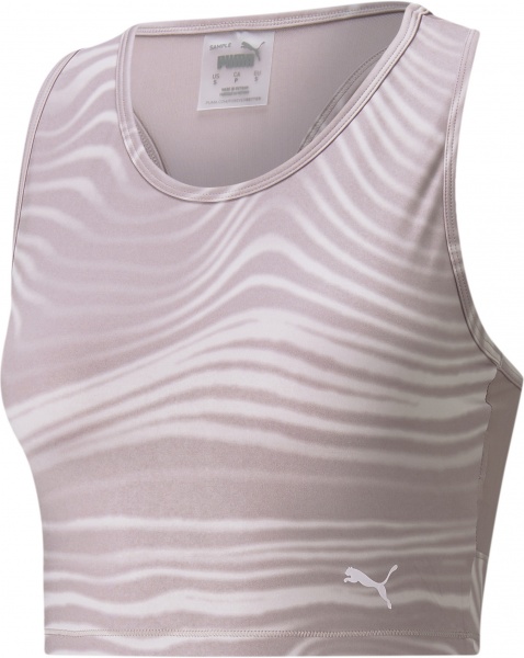 Бра Puma STUDIO AOP CROP TANK 52156118 р.S світло-фіолетовий