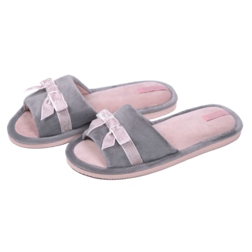 Капці домашні Twins HS-VL Elza велюрові 7156 сірий 