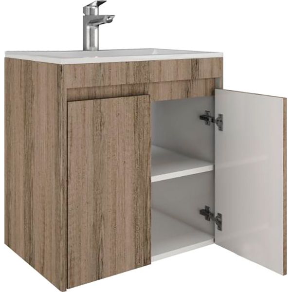 Тумба подвесная Water House Preference N1 60 МДФ секвойя под умыв.Como 60