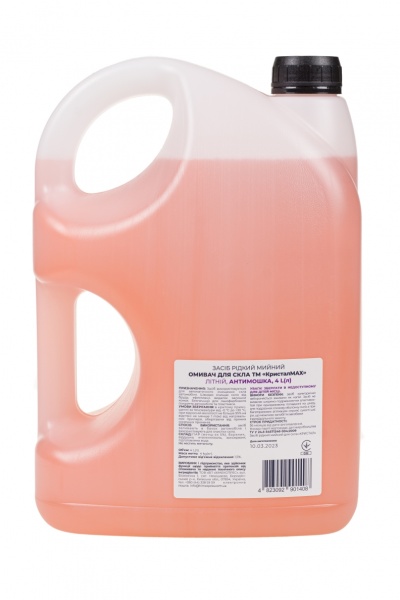 Омивач скла КристалМАХ АНТИМОШКА літо 4л 