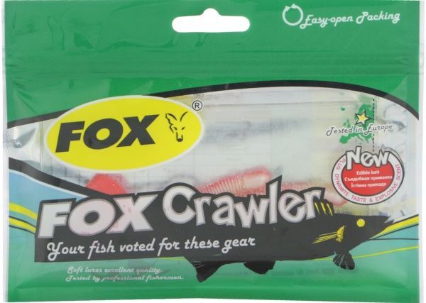 Твистер FOX Crawler 100 мм 6 шт. #043