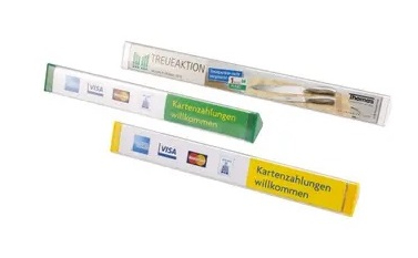 Разделитель для кассы DE-AUS 219 прозрачный 310x38 мм 