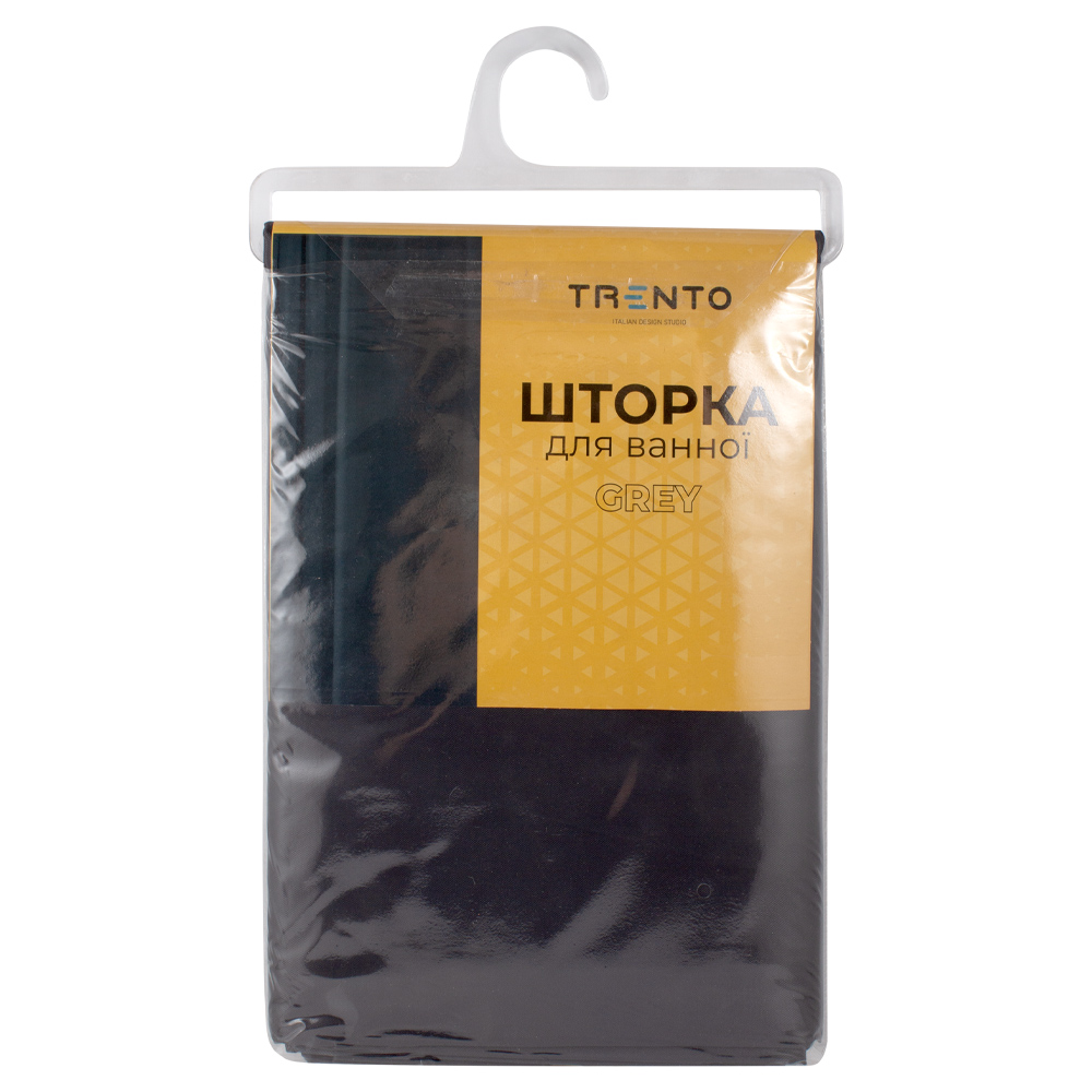 Шторка для ванны Trento Grey 240х200 см 65381